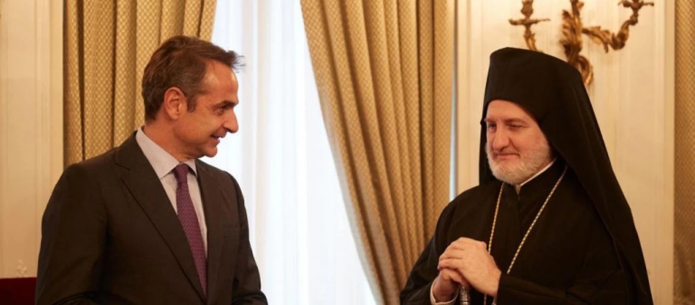 Αρχιεπίσκοπος Αμερικής Ελπιδοφόρος σε Μητσοτάκη: «Η χώρα είναι σε στιβαρά και καλά χέρια»